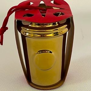 2014 Starbucks Metallic Gold Ornament